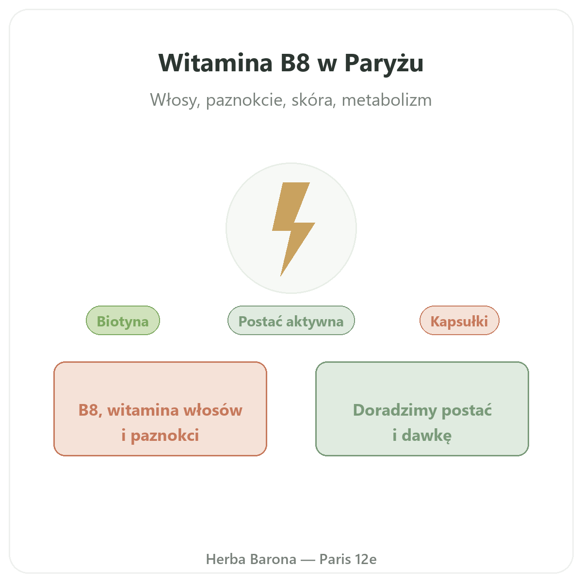 Witamina B8 — prezentacja marki w Herba Barona w Paryżu
