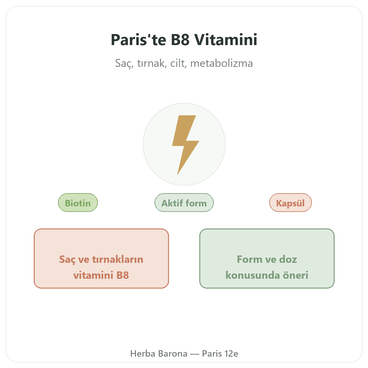 Vitamin B8 Herba Barona Paris tanıtımı