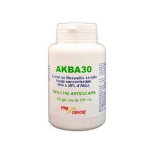 AKBA30 Boswellia serrata Vital Osmose 30 % AKBA 120 gélules Paris Herba Barona