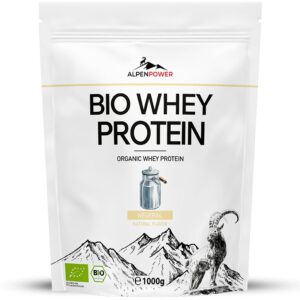 BIO Whey Protein Neutre AlpenPower 1000 g Paris Herba Barona