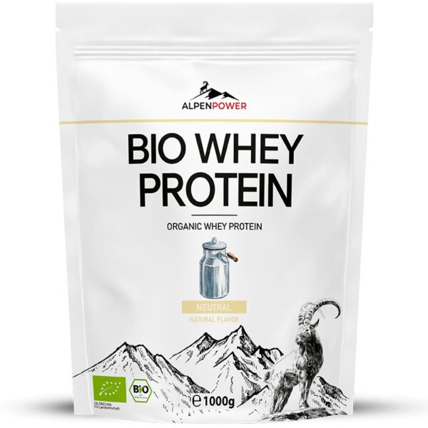 BIO Whey Protein Neutre AlpenPower 1000 g Paris Herba Barona