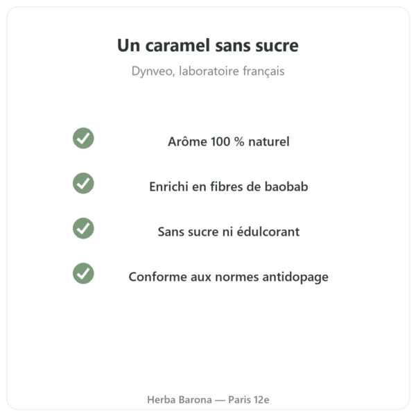 Arôme naturel Caramel Dynveo qualite Paris Herba Barona