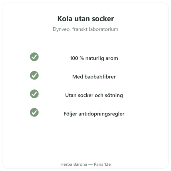 Naturlig kolaarom 15 portioner – Dynveo kvalitet Paris Herba Barona