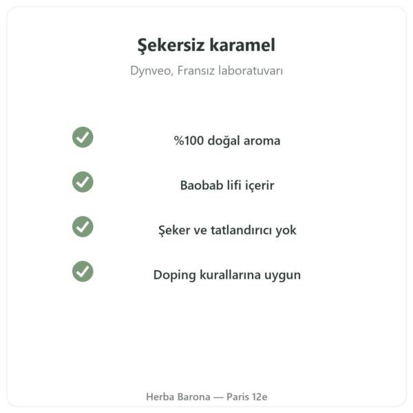 Doğal Karamel Aroması 15 Porsiyon – Dynveo kalite Paris Herba Barona
