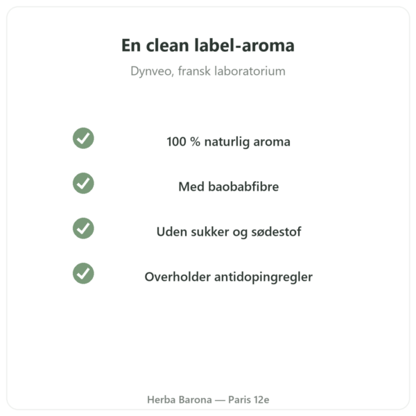 Naturlig vaniljearoma 15 portioner – Dynveo kvalitet Paris Herba Barona