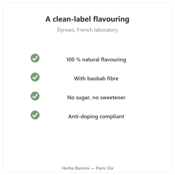 Natural Vanilla Flavouring 15 servings – Dynveo quality Paris Herba Barona