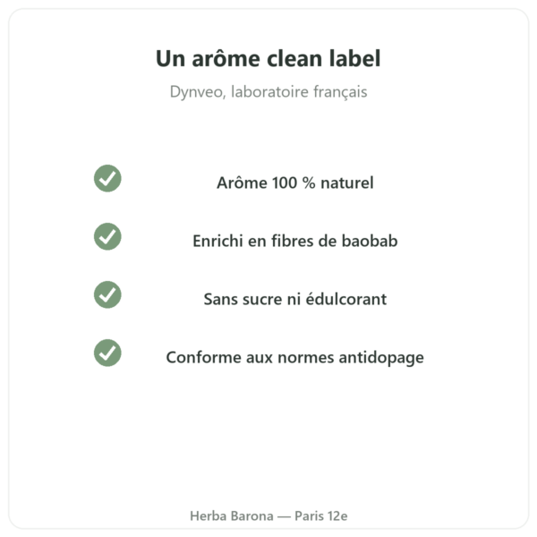 Arôme naturel Vanille Dynveo qualite Paris Herba Barona