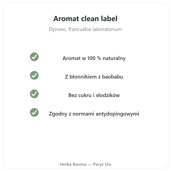 Naturalny aromat waniliowy 15 porcji – Dynveo jakość Paris Herba Barona