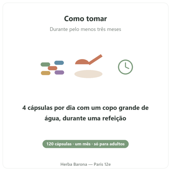 Arthropure² Nutripure 120 cápsulas modo de usar Paris Herba Barona