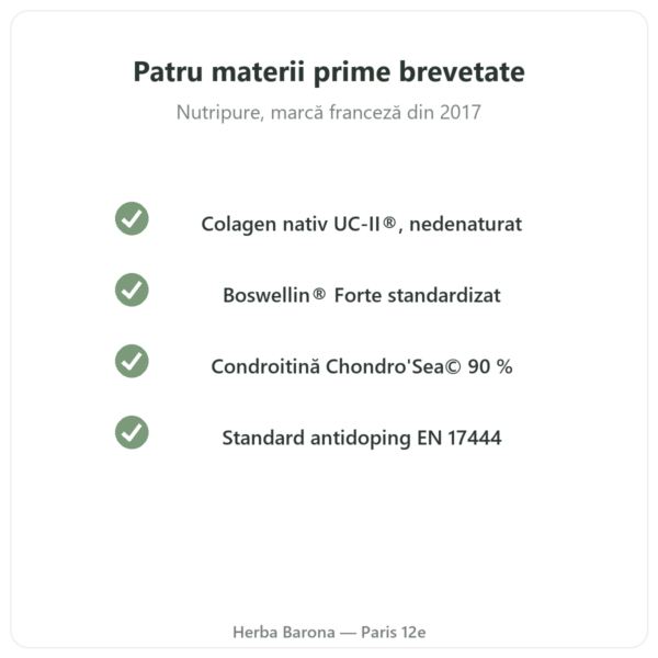 Arthropure² Nutripure 120 capsule calitate Paris Herba Barona