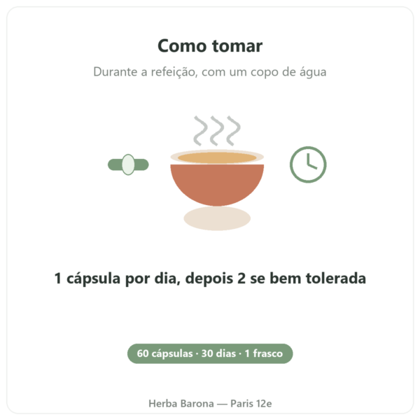 Ashwagandha KSM-66® biológica Nutripure 60 cápsulas modo de utilização Paris Herba Barona
