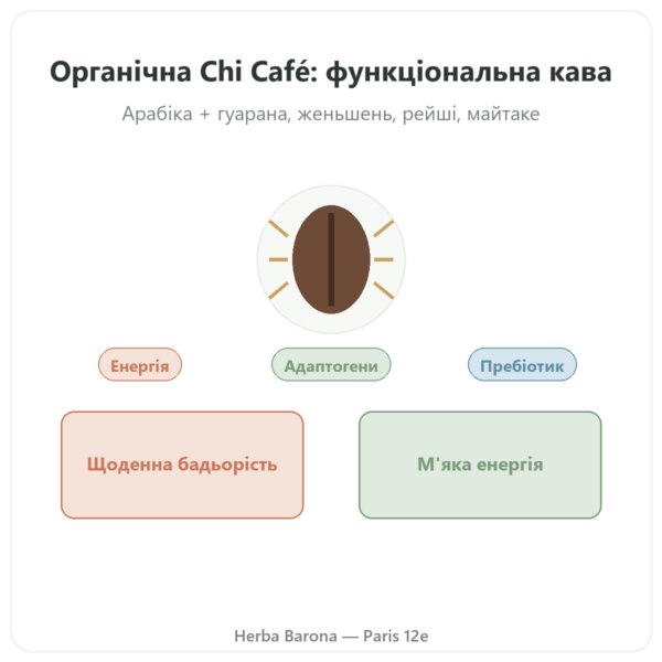 Chi café BIO розчинна Dr Jacob's 400 г presentation Paris Herba Barona