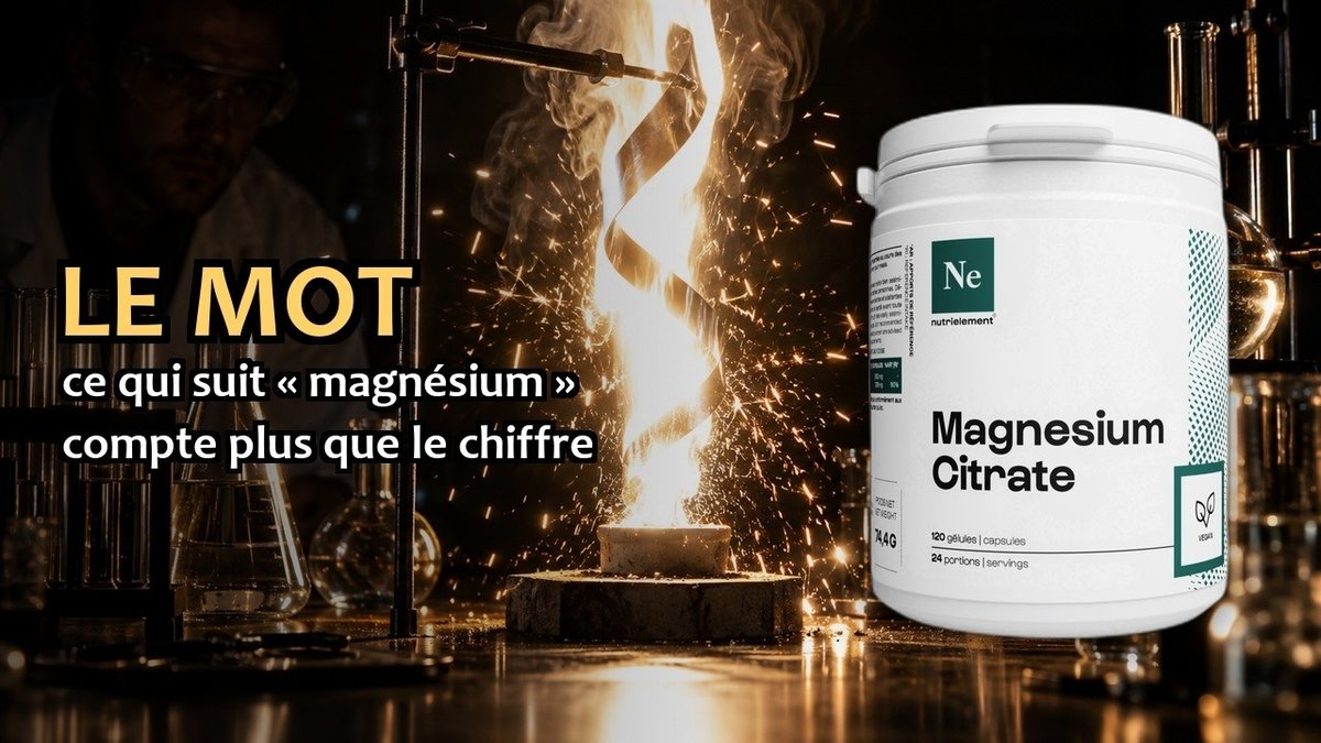 Vidéo Citrate de magnésium en gélules Citrate de Magnésium 120 gélules Paris Herba Barona
