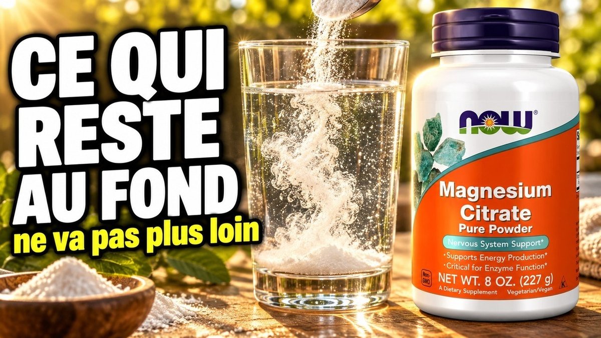 Vidéo Citrate de Magnésium en Poudre Pure Now Foods Paris Herba Barona