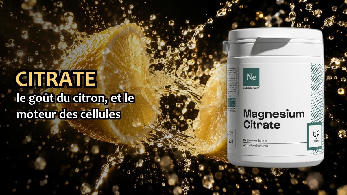Vidéo Citrate de magnésium en poudre Paris Herba Barona