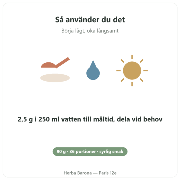 Magnesiumcitrat pulver 90 g – Nutrimuscle användning Paris Herba Barona