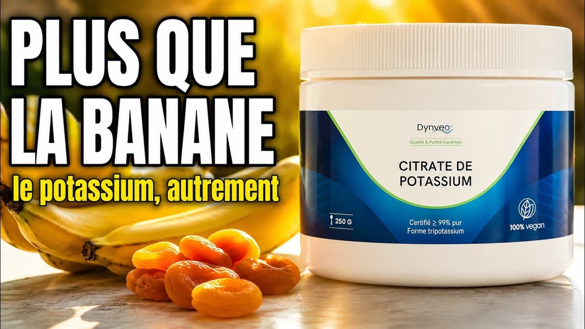 Vidéo Citrate de Potassium en poudre Paris Herba Barona