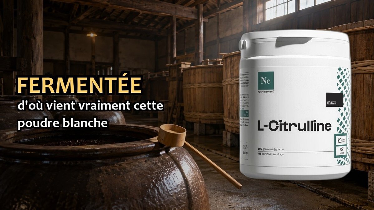Vidéo Citrulline BioKyowa L-Citrulline poudre BioKyowa Paris Herba Barona