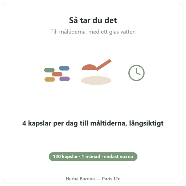 CLA 120 kapslar – Nutrimuscle användning Paris Herba Barona