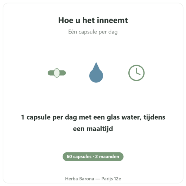 Co-enzym Q10 Novoma gebruik Paris Herba Barona