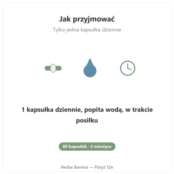 Koenzym Q10 Novoma stosowanie Paris Herba Barona