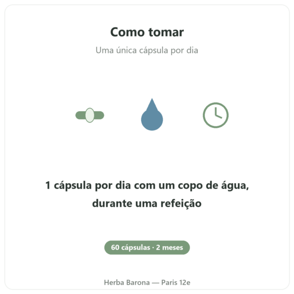 Coenzima Q10 Novoma modo de usar Paris Herba Barona