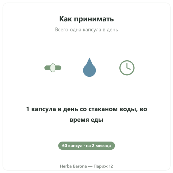Коэнзим Q10 Novoma применение Paris Herba Barona
