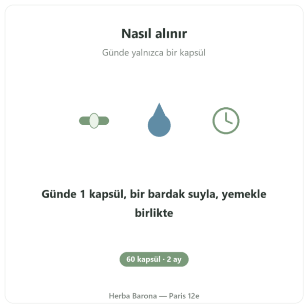 Koenzim Q10 Novoma kullanım Paris Herba Barona