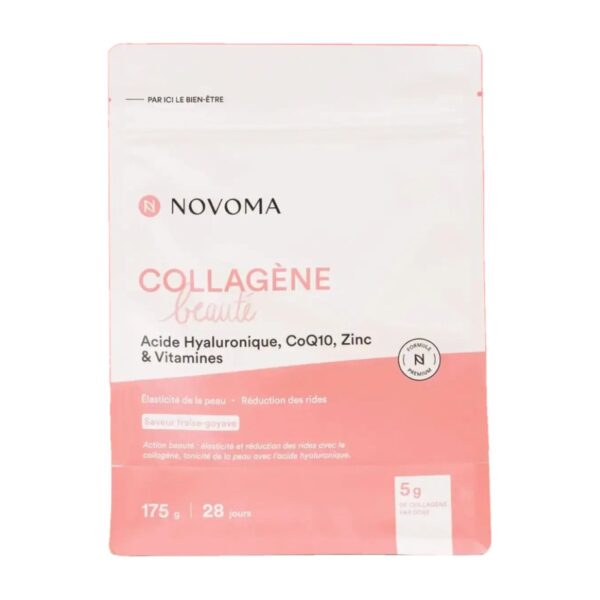 Collagène beauté Novoma fraise-goyave Naticol 5 g 175 g Paris Herba Barona