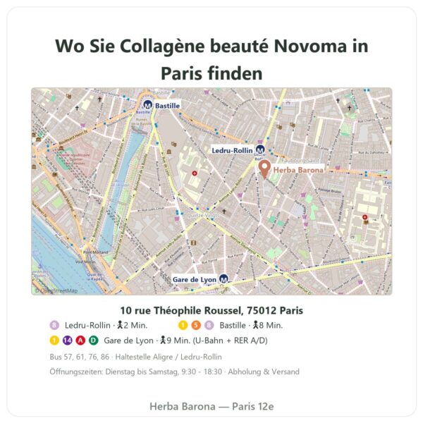 Wo finden Collagène beauté Novoma - Herba Barona Paris
