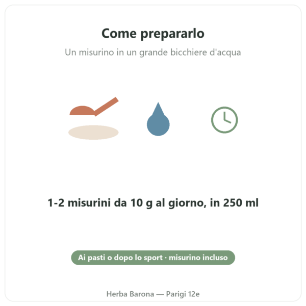Collagene marino gusto esotico Nutripure 310 g preparazione Paris Herba Barona