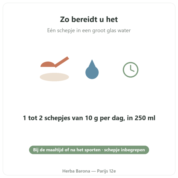 Marien collageen exotische smaak Nutripure 310 g bereiding Paris Herba Barona