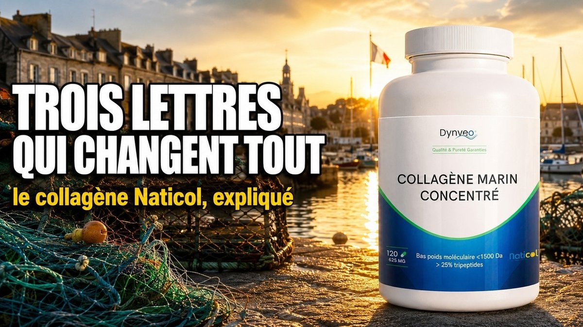 Vidéo Collagène Naticol Collagène marin concentré Paris Herba Barona