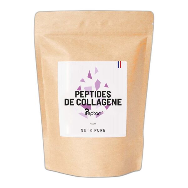 Collagène peptide Peptan Nutripure bovin 10 g par dose sachet 310 g neutre Paris Herba Barona