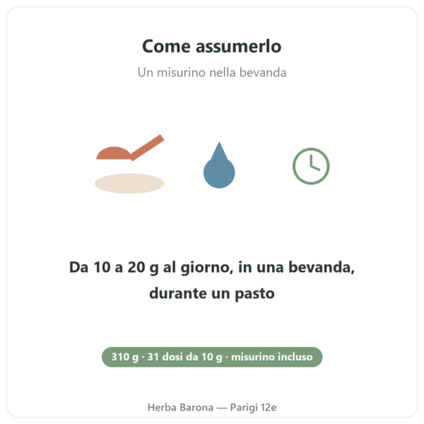 Peptidi di collagene Peptan® Nutripure gusto neutro 310 g modalità d'uso Paris Herba Barona