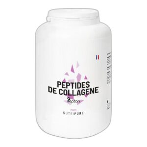 Collagène peptide Peptan Nutripure bovin 10 g par dose pot 1,2 kg neutre Paris Herba Barona