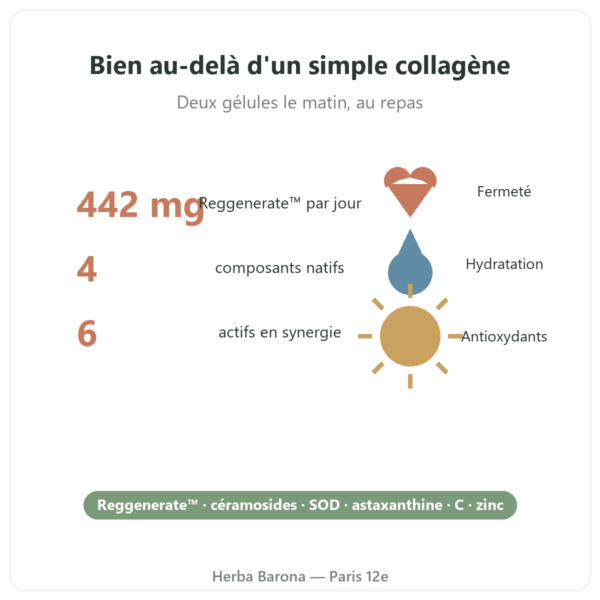 Collagène+ 60 gélules SIHO bienfaits Paris Herba Barona