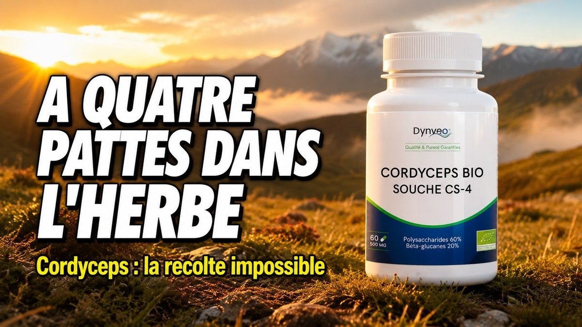 Vidéo Cordyceps bio concentré Paris Herba Barona