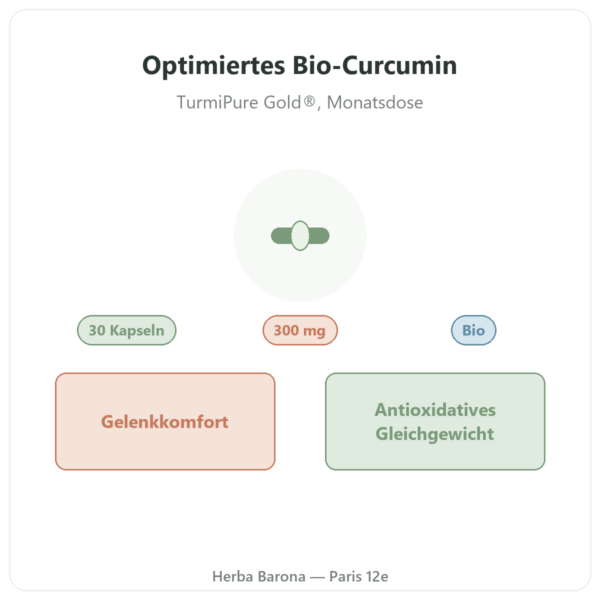 Bio-Curcumin optimiert 30 Kapseln – Dynveo Vorstellung Paris Herba Barona