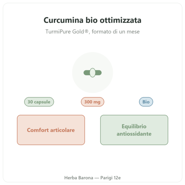 Curcumina bio ottimizzata 30 capsule – Dynveo presentazione Paris Herba Barona