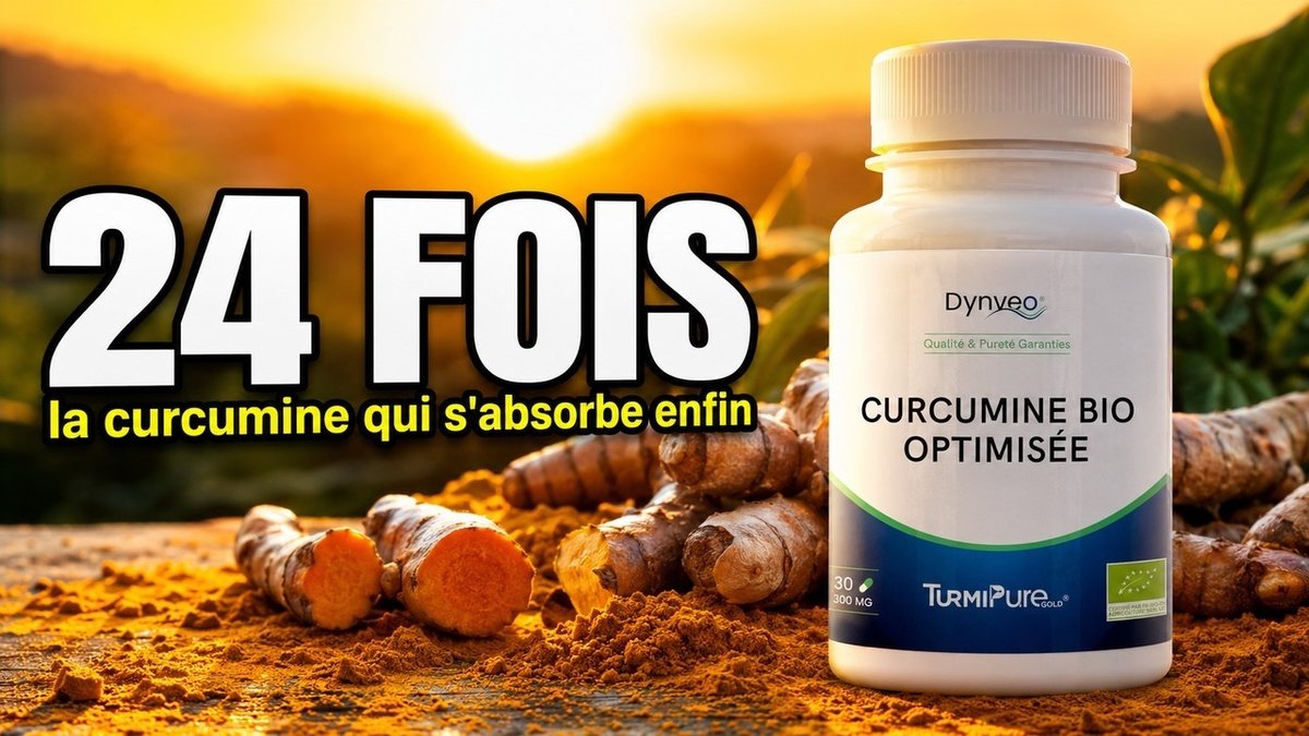 Vidéo Curcumine Bio Optimisée 60 gélules Dynveo Paris Herba Barona