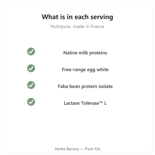 Daily Protein Nutripure Neutral 750 g quality Paris Herba Barona