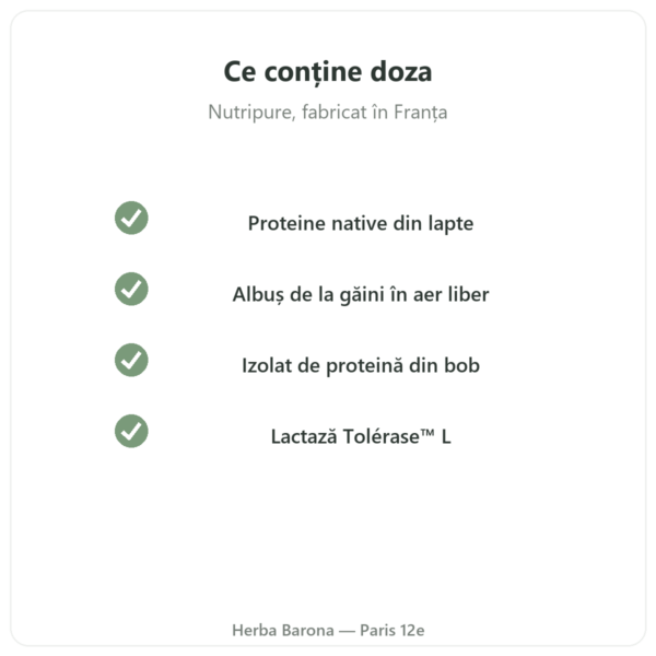 Daily Protein Nutripure Neutru 750 g calitate Paris Herba Barona