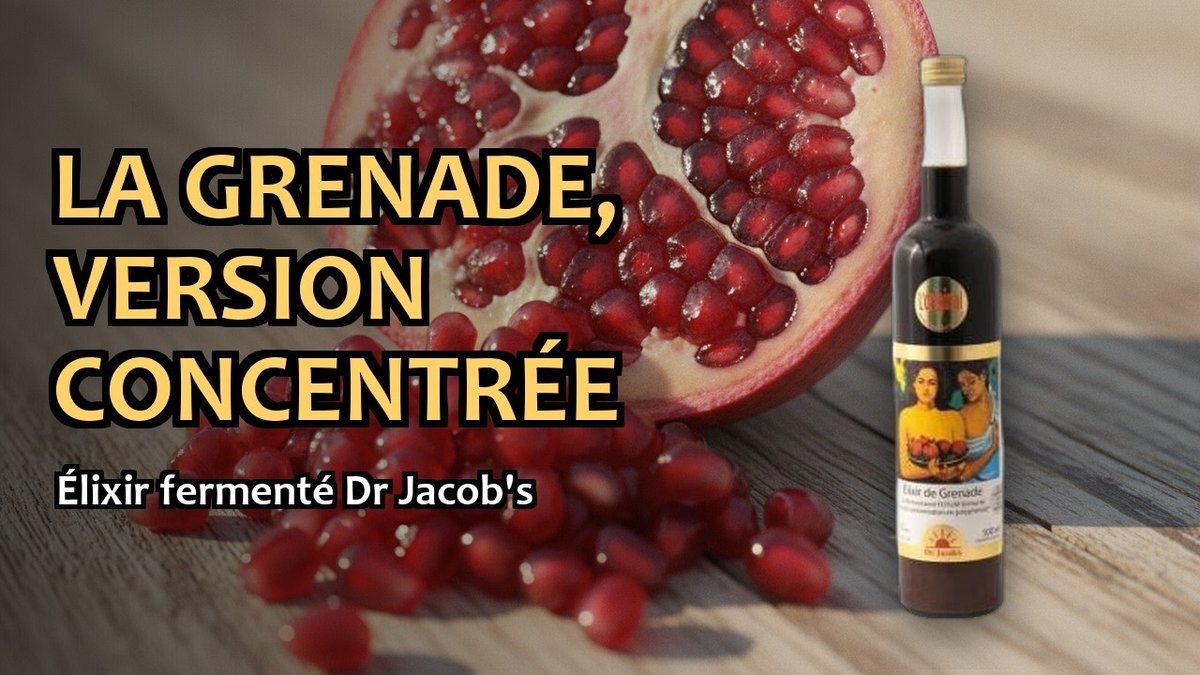Vidéo Élixir de grenade fermentée Naturamedicatrix Paris Herba Barona