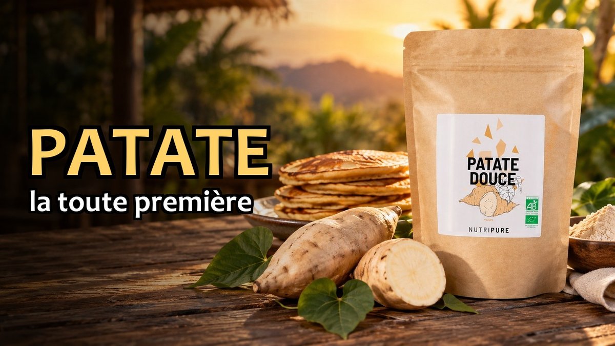 Vidéo Farine de patate douce Nutripure Paris Herba Barona