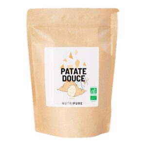 Farine de patate douce blanche bio Nutripure poudre sachet 750 g Paris Herba Barona
