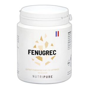 Fenugrec Nutripure 600 mg extrait titré 50 % saponines 120 gélules Paris Herba Barona