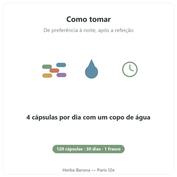 Feno-grego Nutripure – 120 cápsulas modo de usar Paris Herba Barona