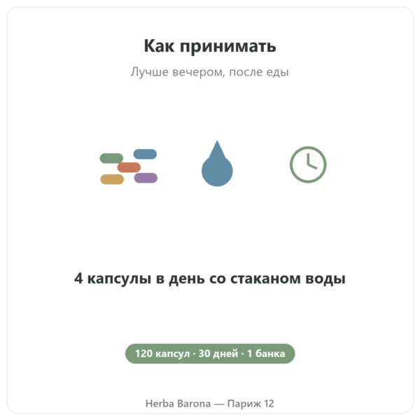 Пажитник Nutripure – 120 капсул применение Paris Herba Barona