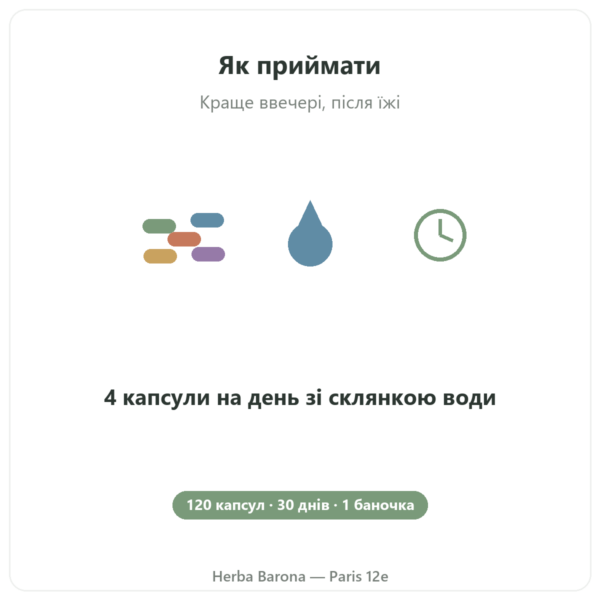 Пажитник Nutripure – 120 капсул застосування Paris Herba Barona